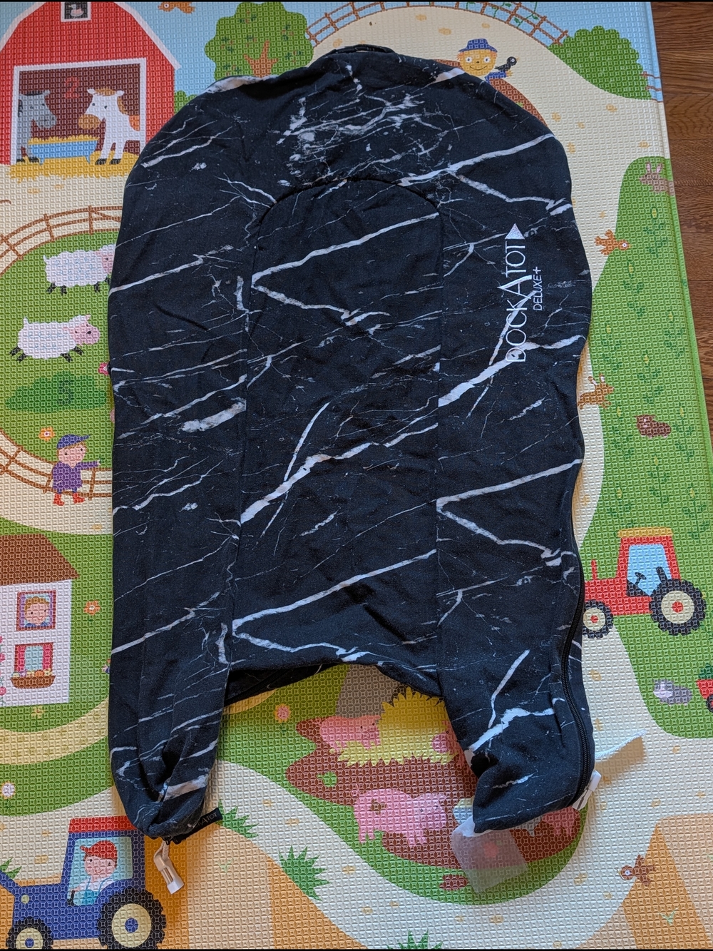 DockATot Black Marble Spare  Cover